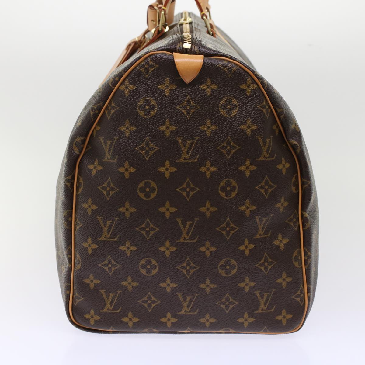 LOUIS VUITTON Monogram Keepall 55 Boston Bag M41424 LV Auth tb819