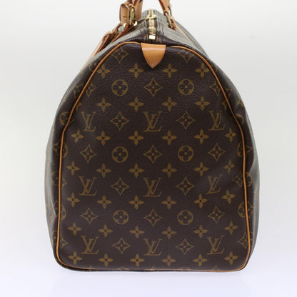 LOUIS VUITTON Monogram Keepall 55 Boston Bag M41424 LV Auth tb819