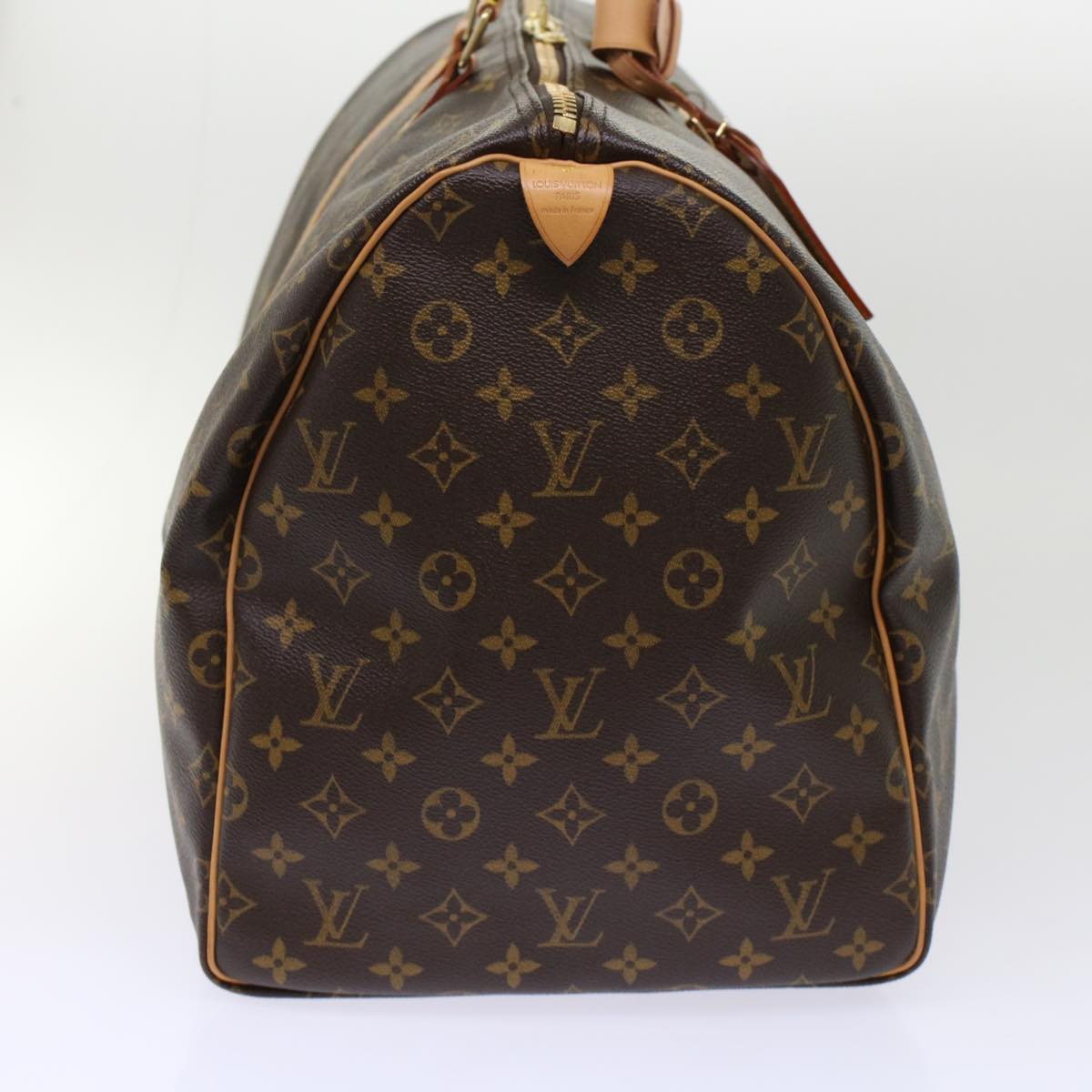 LOUIS VUITTON Monogram Keepall 55 Boston Bag M41424 LV Auth tb819