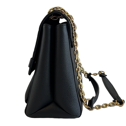 Louis Vuitton Vavin MM, Black Empreinte Leather