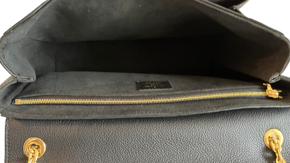 Louis Vuitton Vavin MM, Black Empreinte Leather