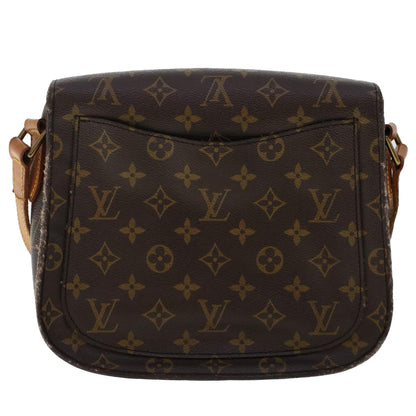 LOUIS VUITTON Monogram Saint Cloud GM Shoulder Bag M51242 LV Auth th3856