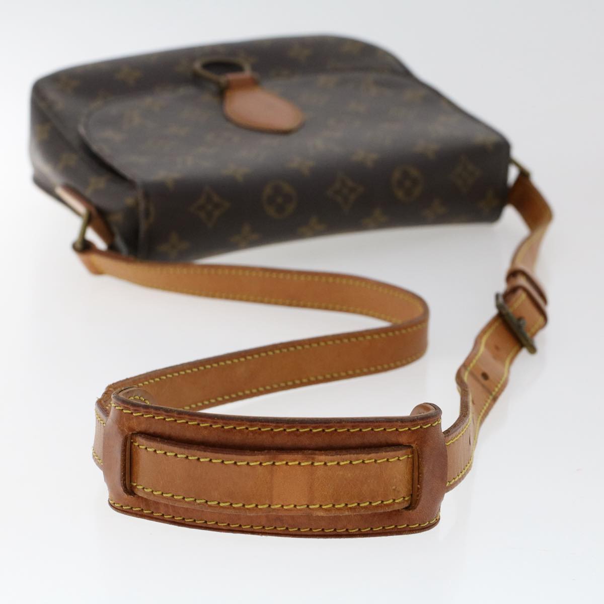 LOUIS VUITTON Monogram Saint Cloud GM Shoulder Bag M51242 LV Auth th3856