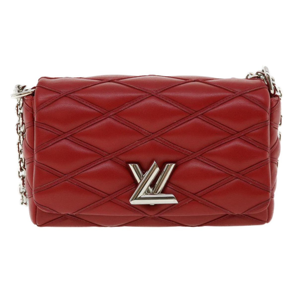 LOUIS VUITTON Martage GO-14MINI Chain Shoulder Bag Red M51000 LV  25727A