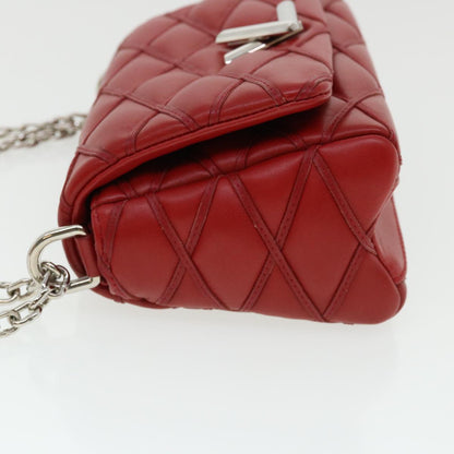 LOUIS VUITTON Martage GO-14MINI Chain Shoulder Bag Red M51000 LV  25727A