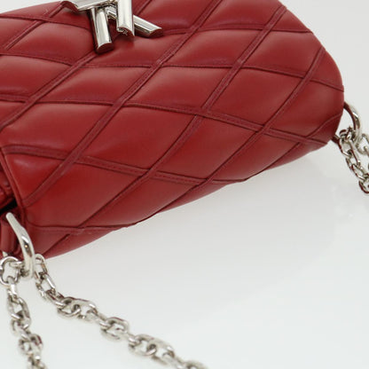 LOUIS VUITTON Martage GO-14MINI Chain Shoulder Bag Red M51000 LV  25727A