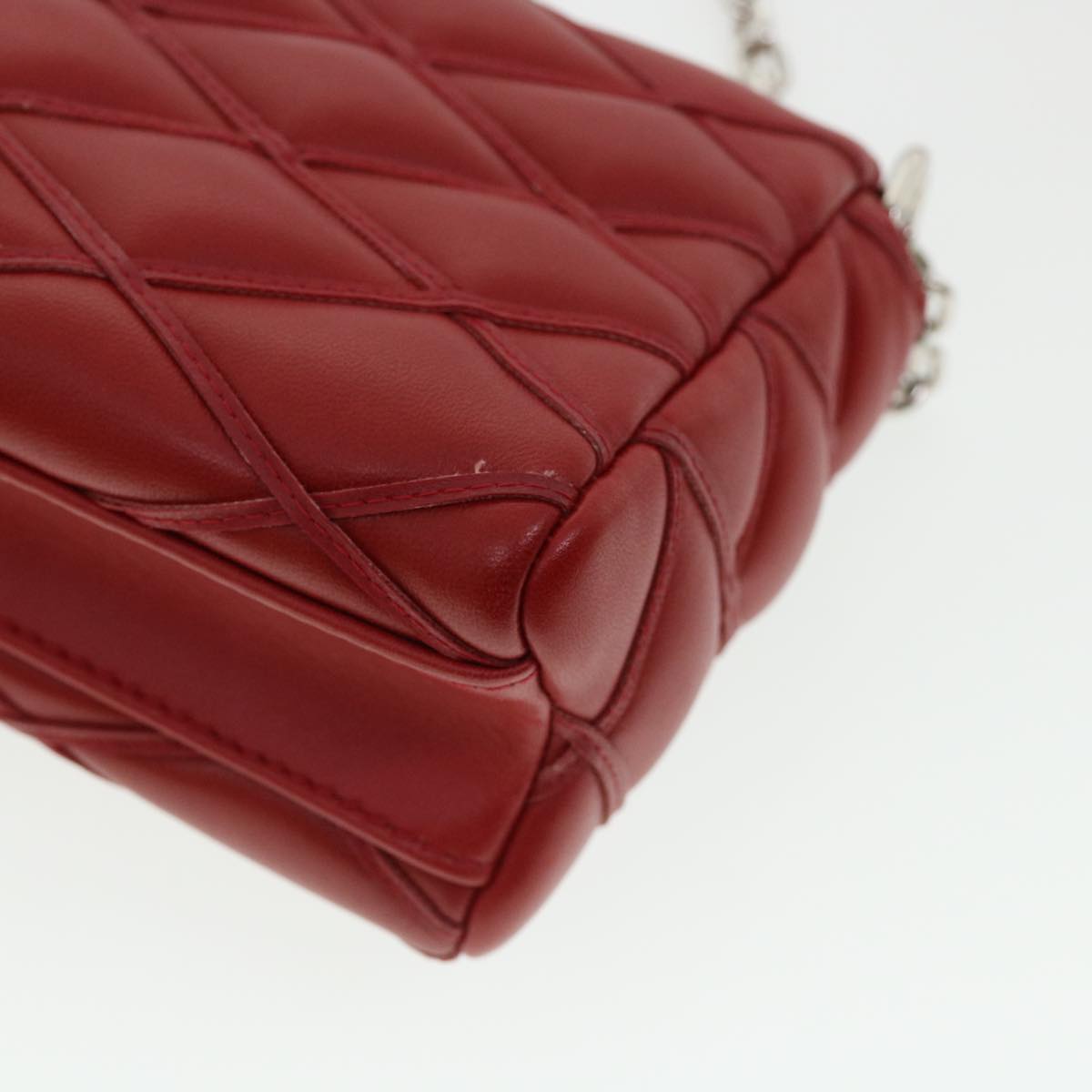 LOUIS VUITTON Martage GO-14MINI Chain Shoulder Bag Red M51000 LV  25727A