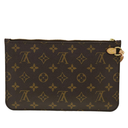 LOUIS VUITTON Monogram Neverfull MM Pouch Accessory Pouch LV Auth yk6610