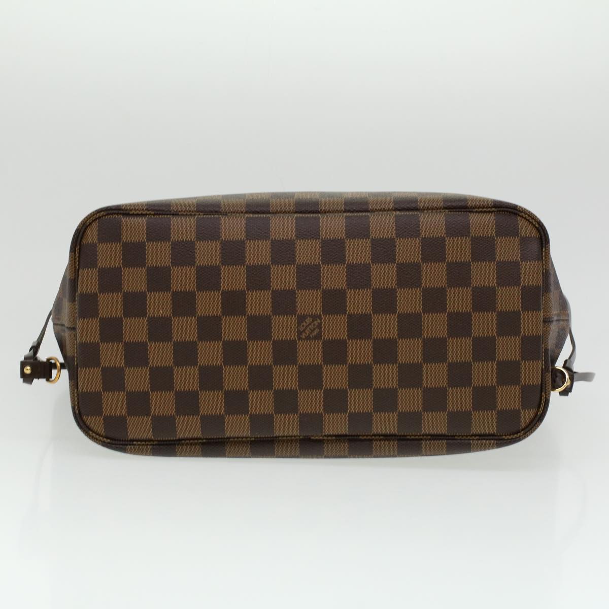 LOUIS VUITTON Damier Ebene Neverfull MM Tote Bag N51105 LV  tp543A