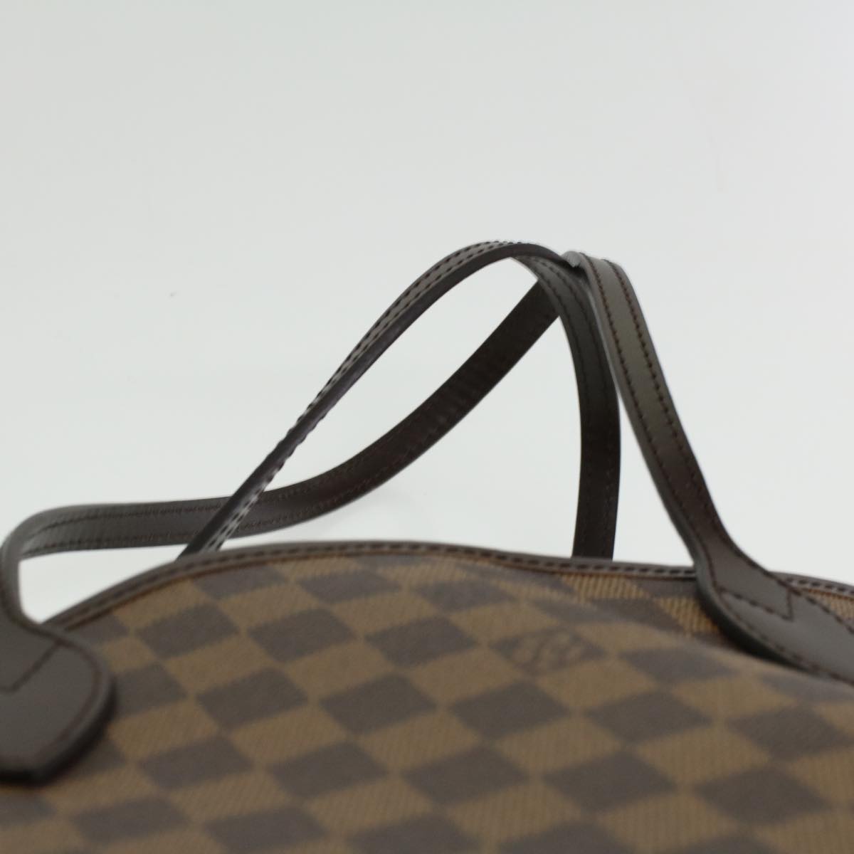 LOUIS VUITTON Damier Ebene Neverfull MM Tote Bag N51105 LV  tp543A