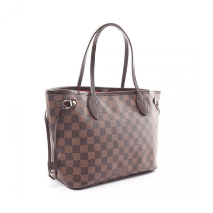 Louis Vuitton Damier Ebene Neverfull PM Tote Bag,Brown