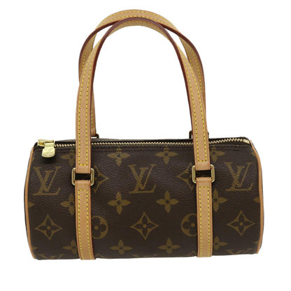 LOUIS VUITTON Monogram Papillon 19 Hand Bag M51389 LV  yk4702A