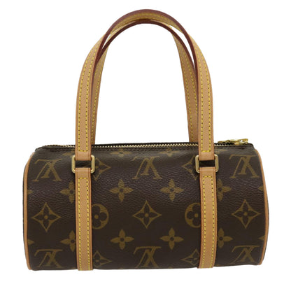 LOUIS VUITTON Monogram Papillon 19 Hand Bag M51389 LV  yk4702A