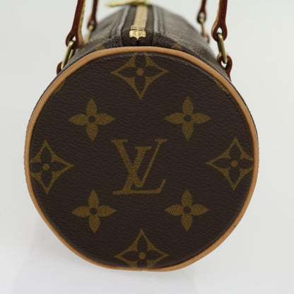 LOUIS VUITTON Monogram Papillon 19 Hand Bag M51389 LV  yk4702A