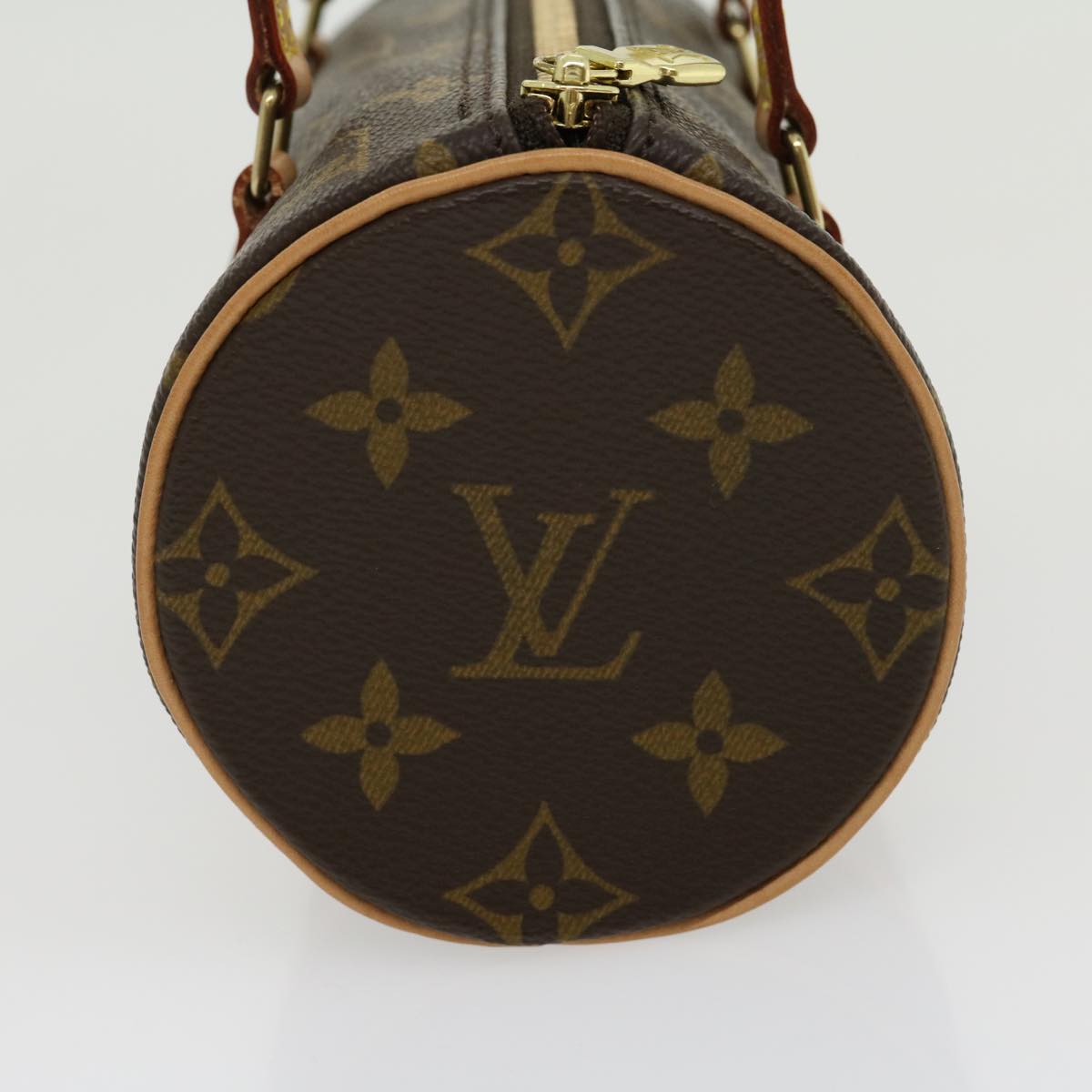 LOUIS VUITTON Monogram Papillon 19 Hand Bag M51389 LV  yk4702A