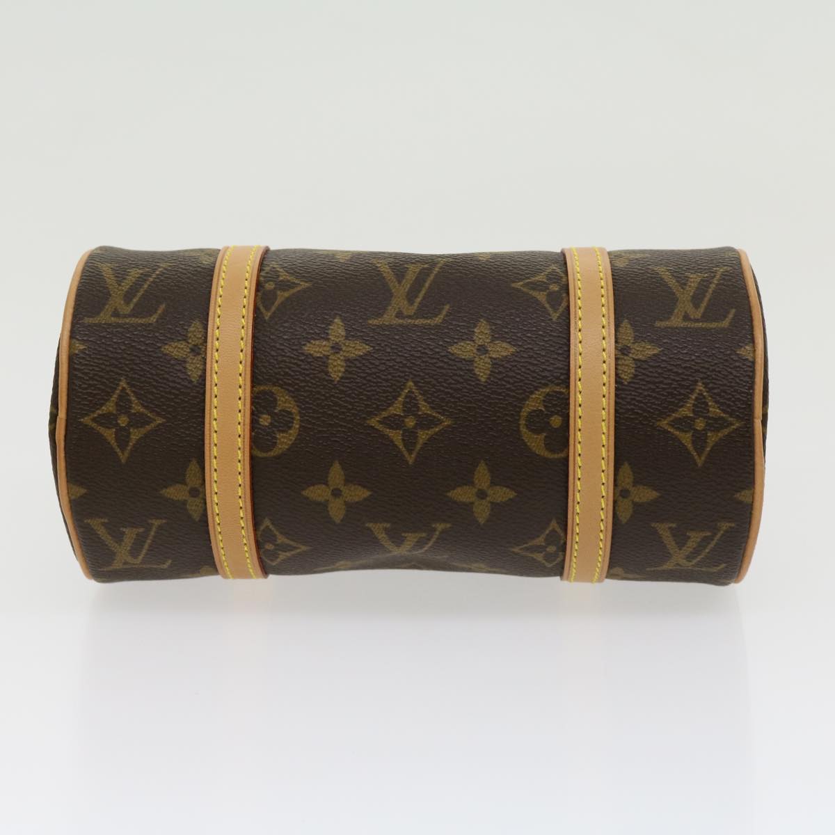 LOUIS VUITTON Monogram Papillon 19 Hand Bag M51389 LV  yk4702A