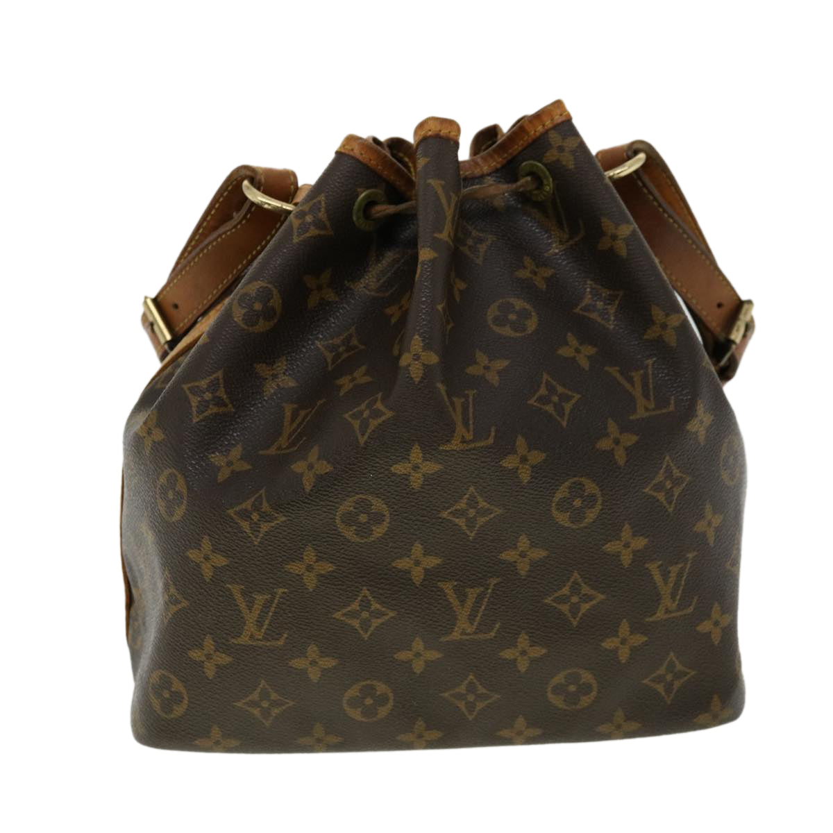 LOUIS VUITTON Monogram Petit Noe Shoulder Bag M42226 LV Auth yk4860