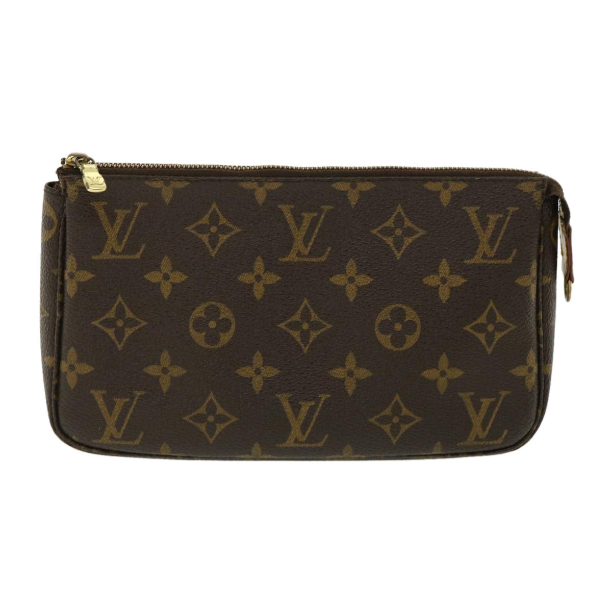 LOUIS VUITTON Monogram Pochette Accessoires Pouch M51980 LV Auth yk5445