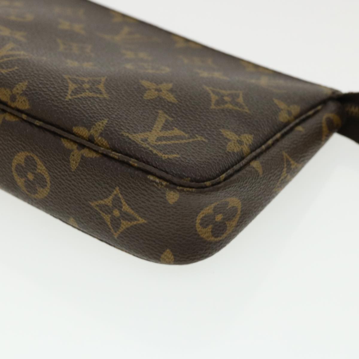 LOUIS VUITTON Monogram Pochette Accessoires Pouch M51980 LV Auth yk5445