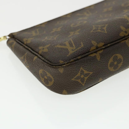 LOUIS VUITTON Monogram Pochette Accessoires Pouch M51980 LV Auth yk5445