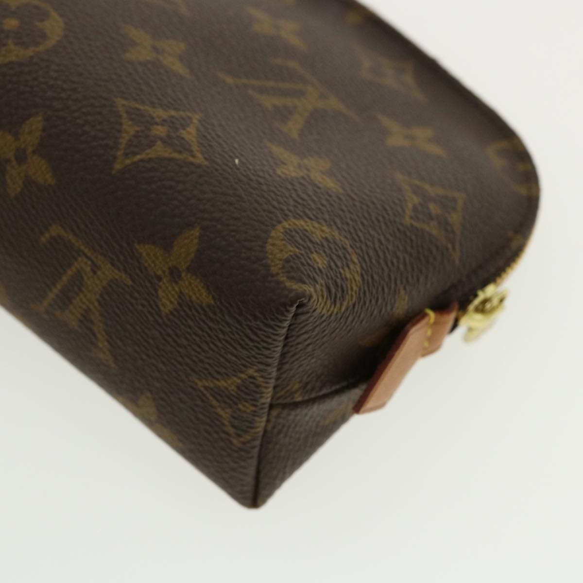 LOUIS VUITTON Monogram Pochette Cosmetic PM Pouch M43998 LV Auth yk5865B