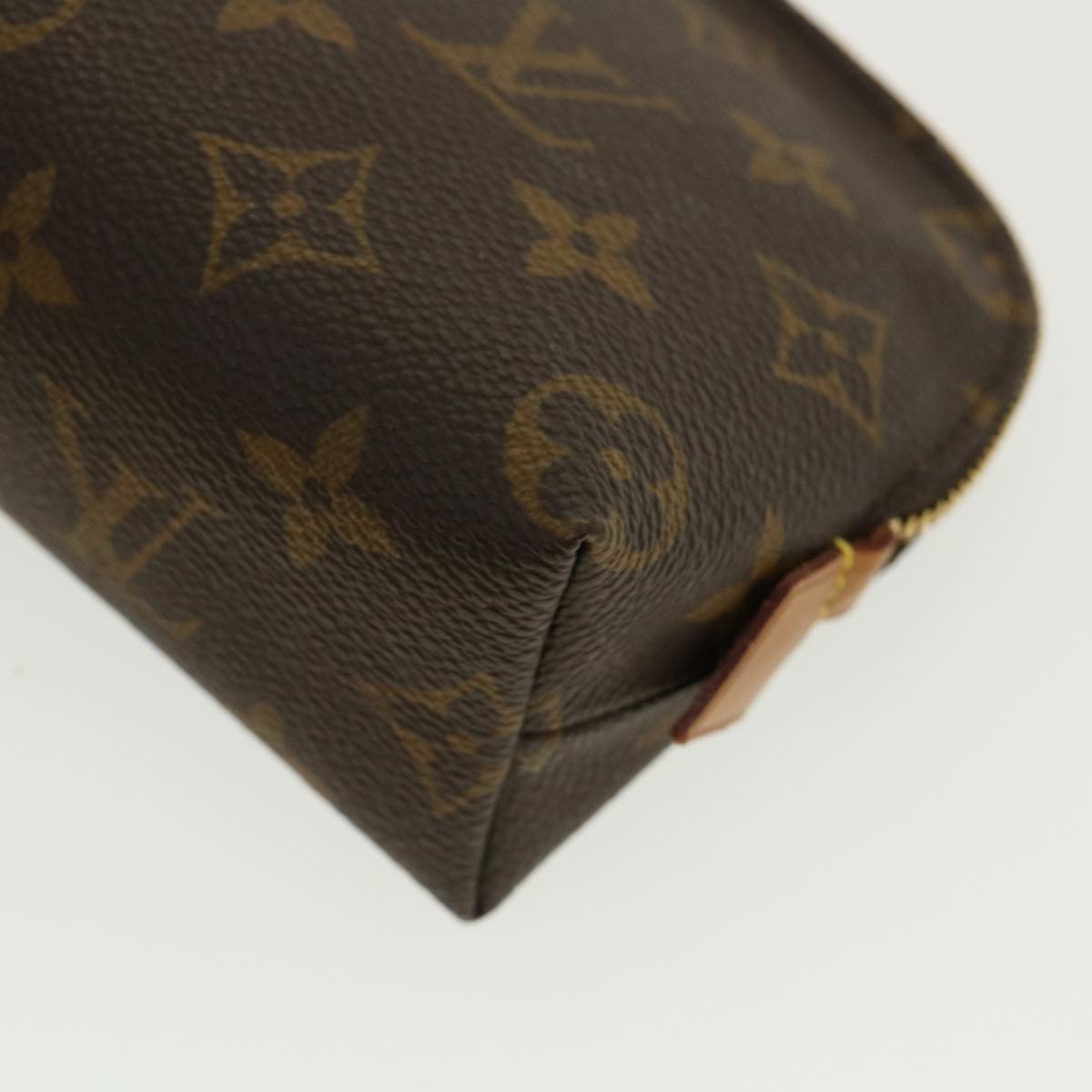 LOUIS VUITTON Monogram Pochette Cosmetic PM Pouch M43998 LV Auth yk5865B