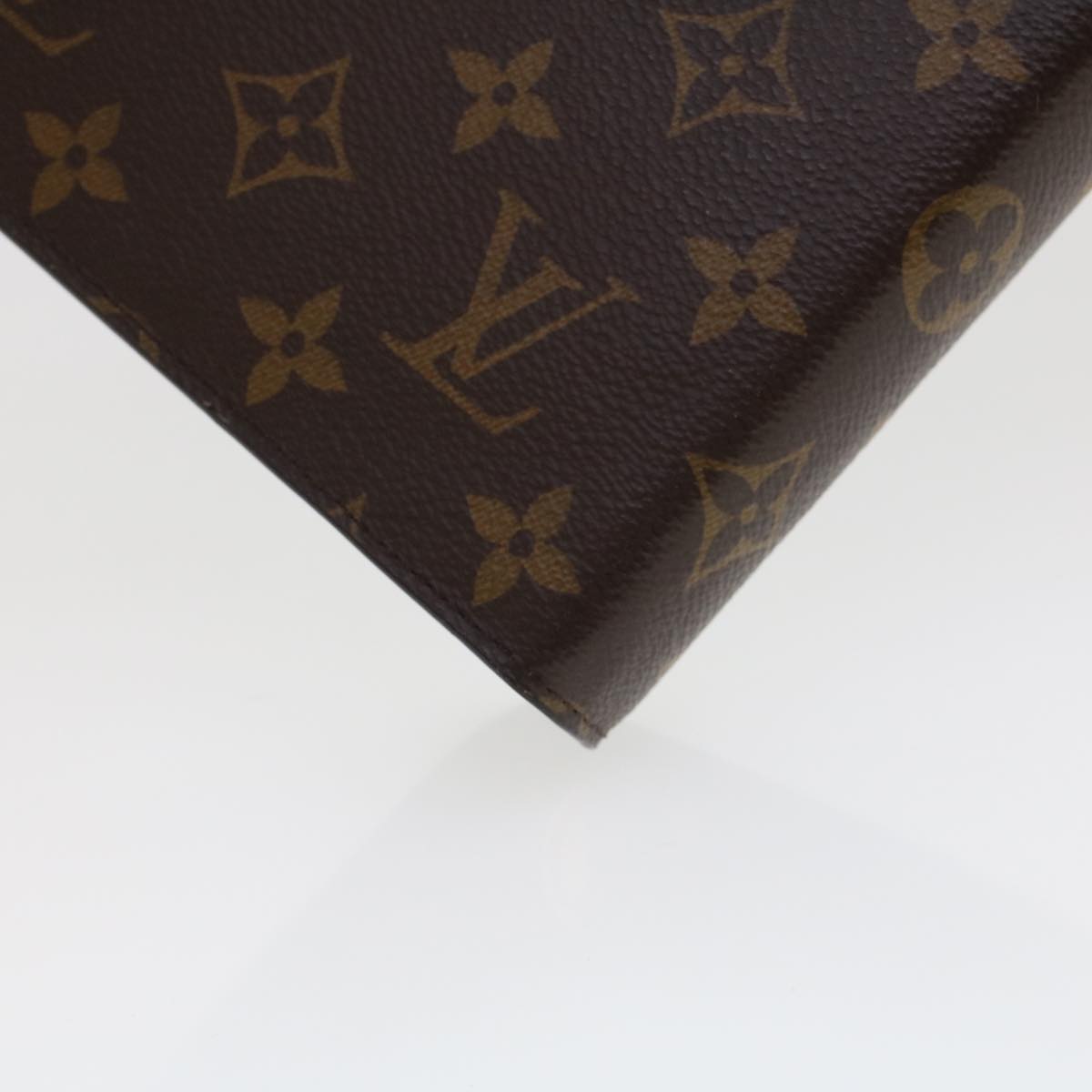 LOUIS VUITTON Monogram Agenda GM Day Planner Cover New Model R20006 Auth yk7230