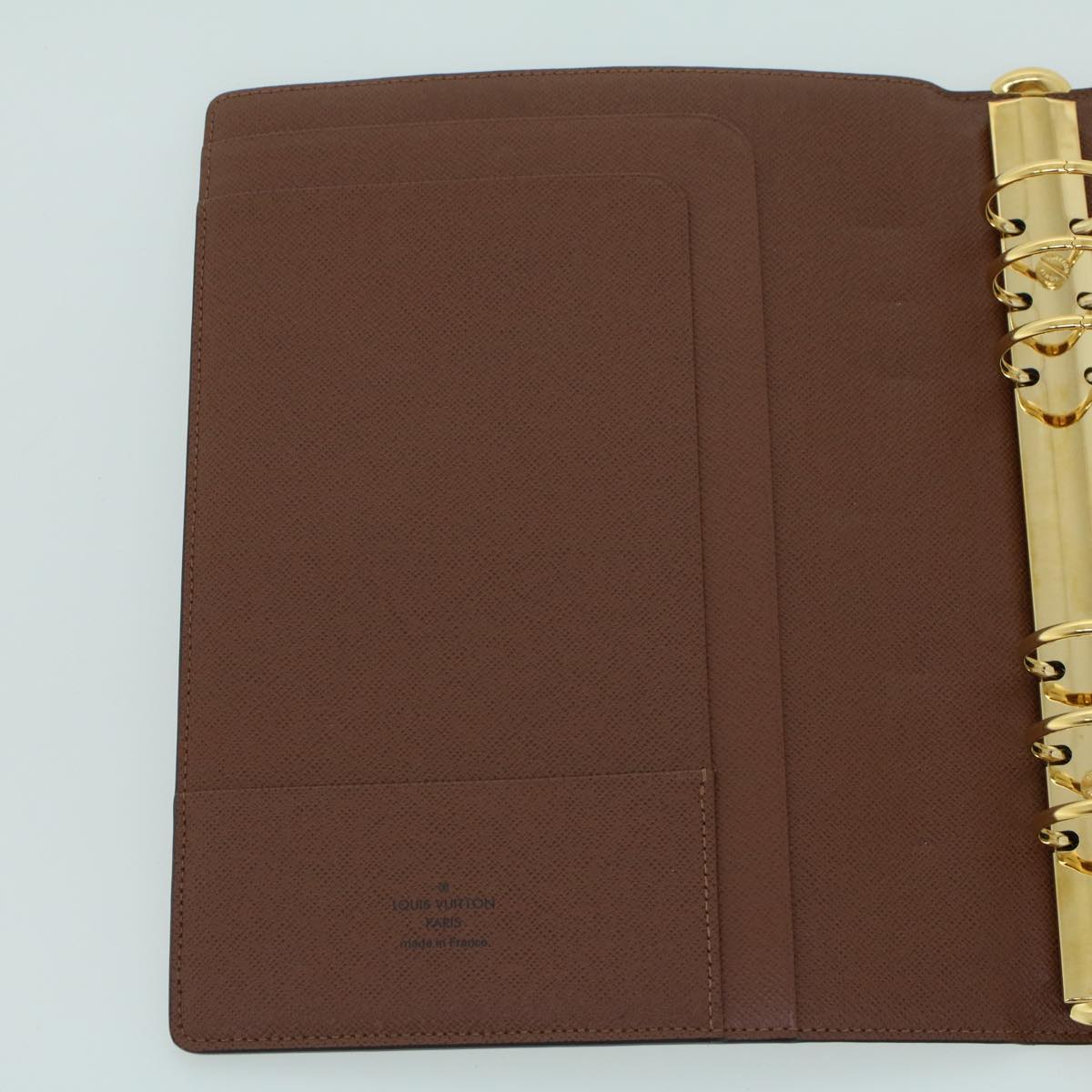 LOUIS VUITTON Monogram Agenda GM Day Planner Cover New Model R20006 Auth yk7230