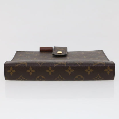 LOUIS VUITTON Monogram Agenda GM Day Planner Cover New Model R20006 Auth yk7230