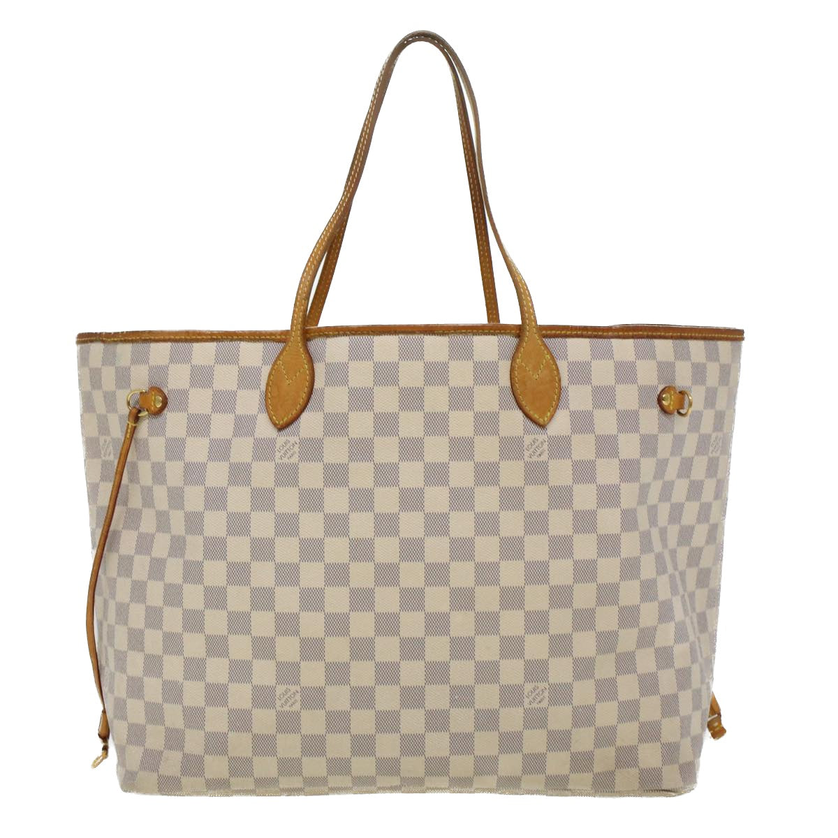 LOUIS VUITTON Damier Azur Neverfull GM Tote Bag N41360 LV Auth yk7322