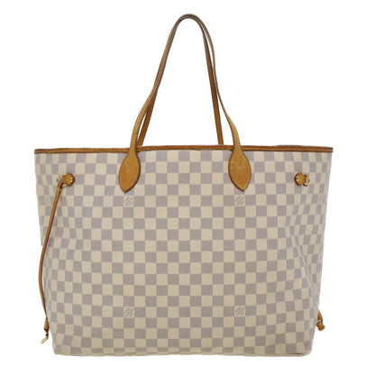 LOUIS VUITTON Damier Azur Neverfull GM Tote Bag N41360 LV Auth yk7322