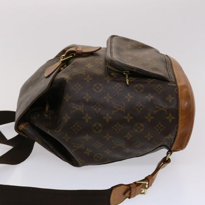 LOUIS VUITTON Monogram Montsouris GM Backpack M51135 LV Auth yk7608