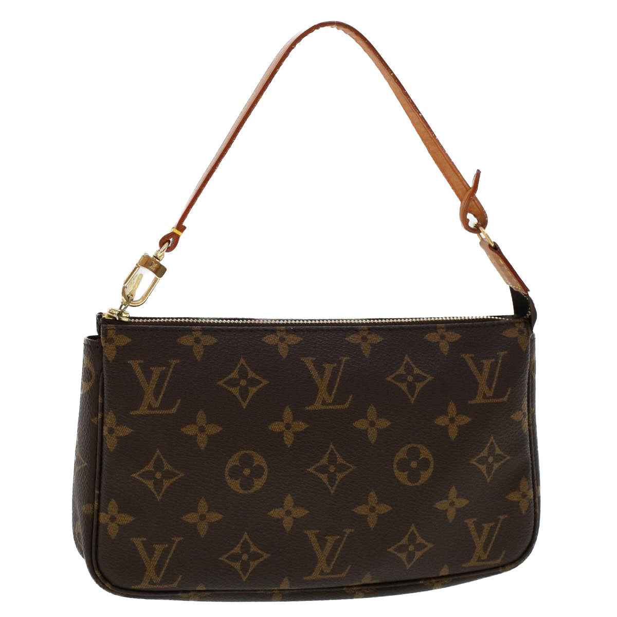 LOUIS VUITTON Monogram Pochette Accessoires Pouch Vintage M51980 LV Auth yk7667B