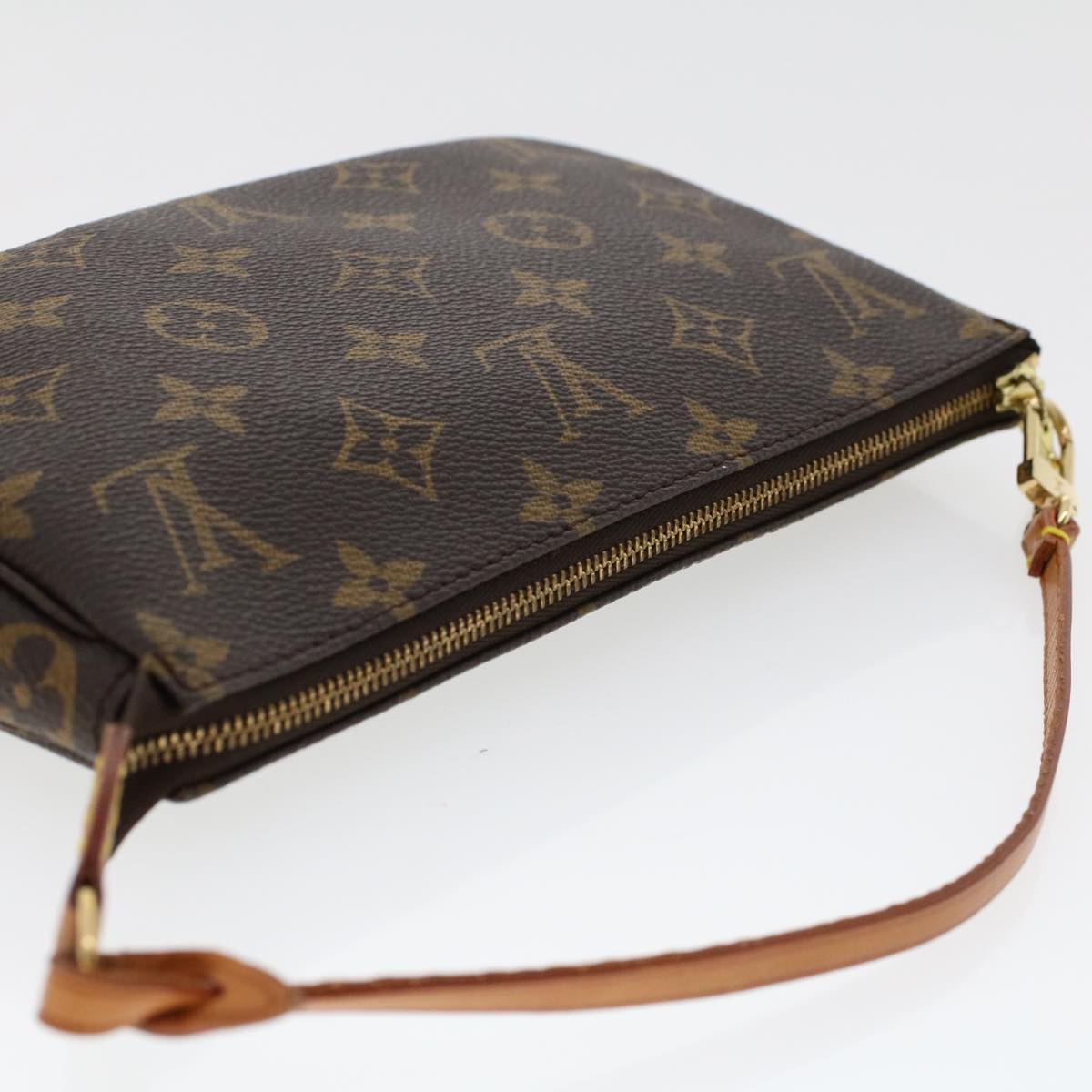 LOUIS VUITTON Monogram Pochette Accessoires Pouch Vintage M51980 LV Auth yk7667B