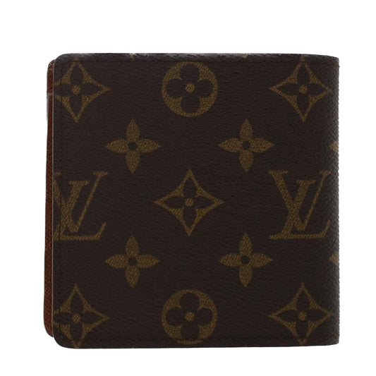 LOUIS VUITTON Monogram Portefeuille Marco Bifold Wallet M61675 LV Auth yk8039