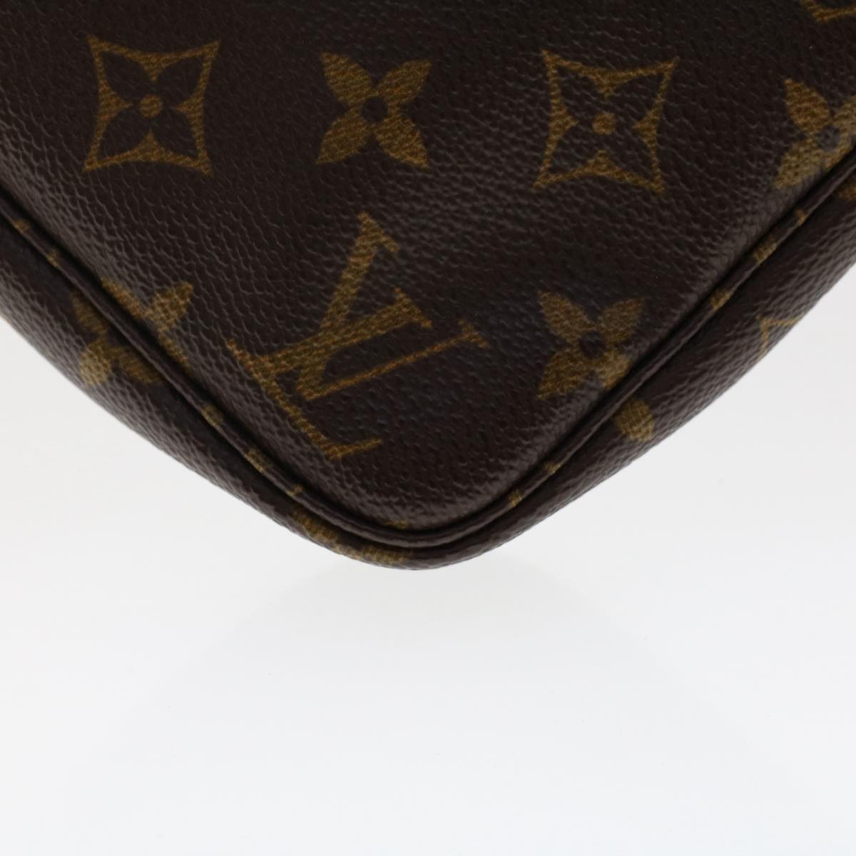 LOUIS VUITTON Monogram Pochette Accessoires Pouch M51980 LV Auth yk8048