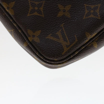 LOUIS VUITTON Monogram Pochette Accessoires Pouch M51980 LV Auth yk8048