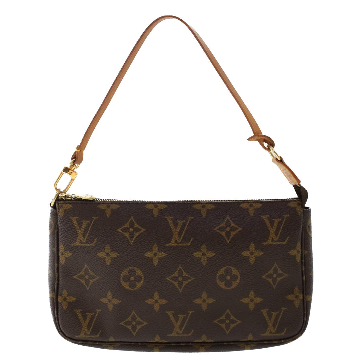 LOUIS VUITTON Monogram Pochette Accessoires Pouch M51980 LV Auth yk8048