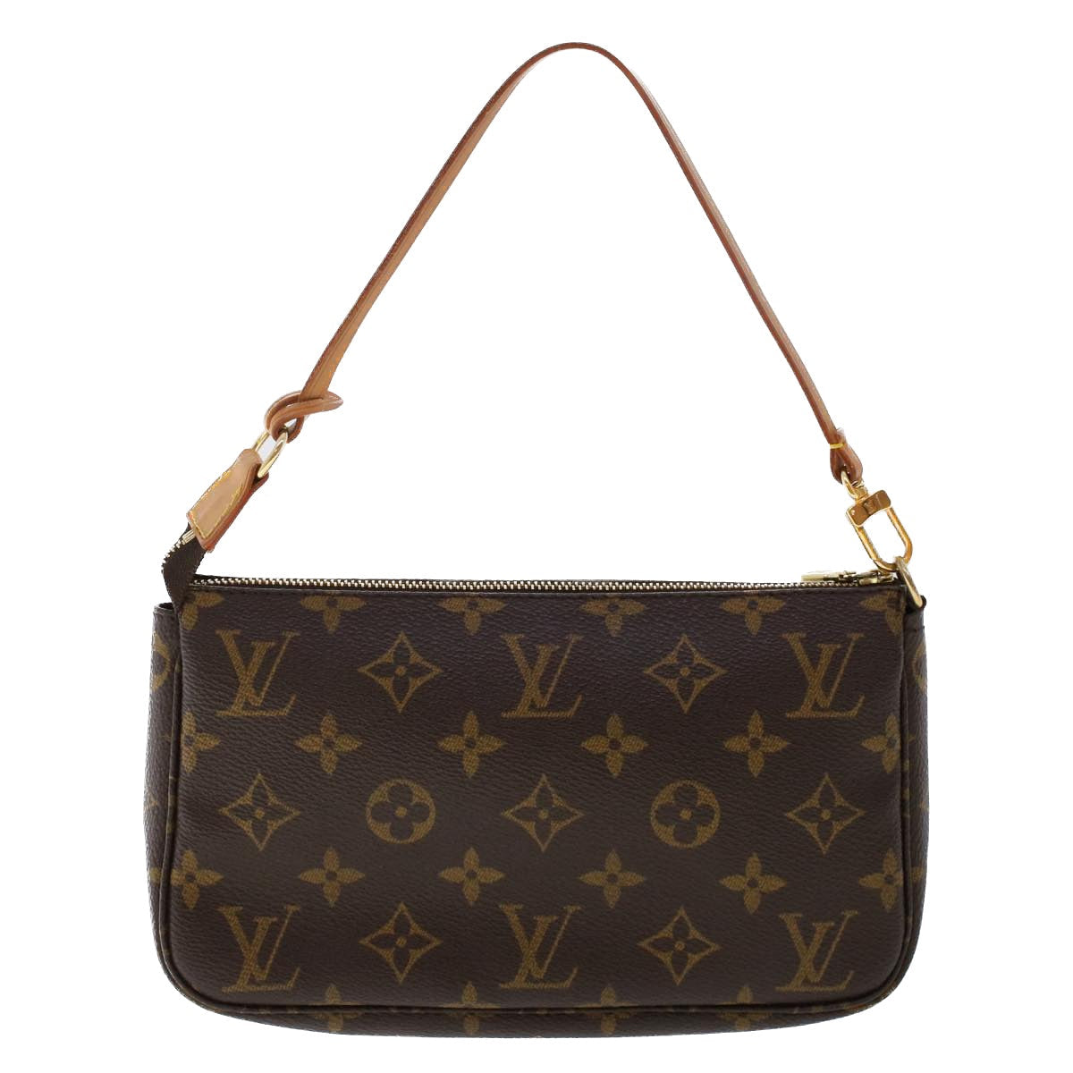 LOUIS VUITTON Monogram Pochette Accessoires Pouch M51980 LV Auth yk8048